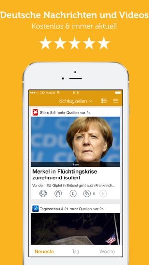 Deutsche Nachrichten - Sport, Wirtschaft, Politik, Geld & Ku(圖1)-速報App