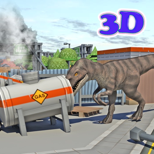Dino Grand City Destroy 3d Simulator