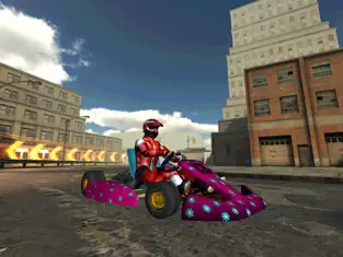 छवि 5 3D Go-kart City Racing - Outdoor Traffic Speed Karting Simulator Game FREE iphone