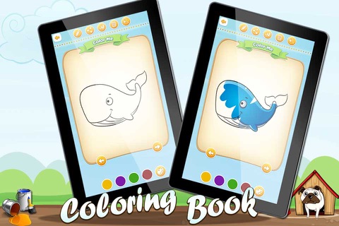 ColoringBook Sea Animal Free screenshot 4