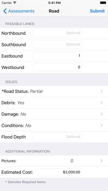 DisasterLAN Damage Assessment