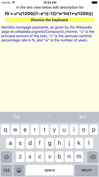 Calculator of Formulas with Graphing