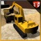 Time to act as a heavy excavator operator in sand excavator simulator 3D