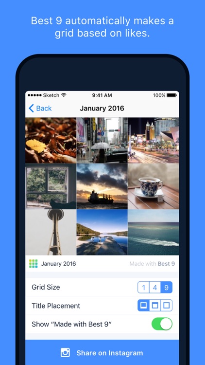 Best 9 for Instagram