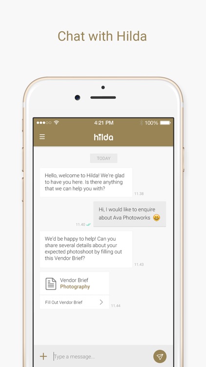 Hilda - Wedding Assistant