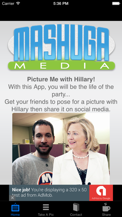 How to cancel & delete Picture Me With Hillary from iphone & ipad 2