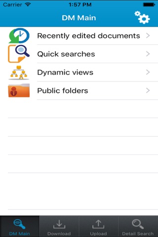 IW-Mobile for eDOCS screenshot 2