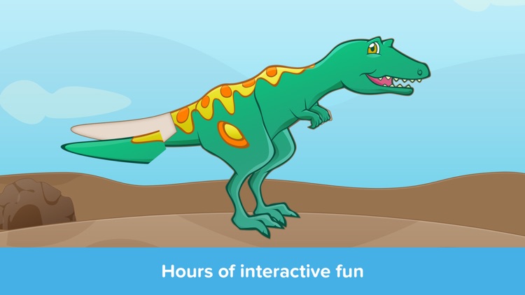 Kids Puzzles - Dinosaurs - Early Learning Dino Shape Puzzles and Educational Games for Preschool Kids Lite screenshot-4