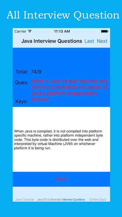 Bible of Java Interview Questions screenshot-4