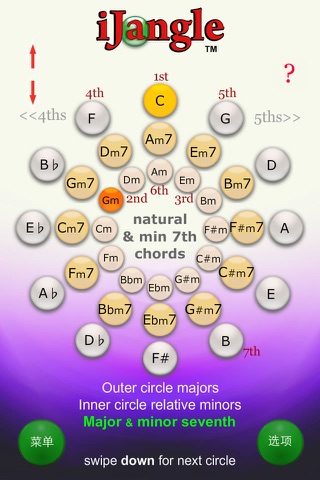 CIRCLE OF 5THS - Chords screenshot 3