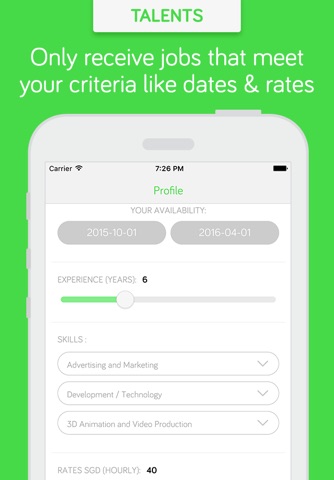 Hire App - Connect with short-term Jobs or Talents instantly screenshot 2