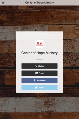 Center of Hope Ministry screenshot 2