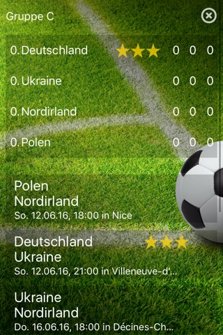 Euro 2016 Spielplan Pro screenshot 3