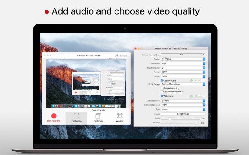 Screen Video Shot - Hotkey thumbnail 3