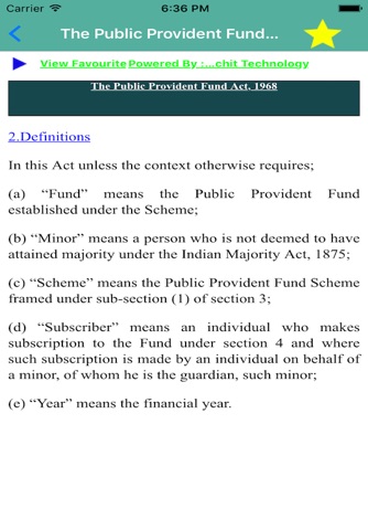 The Public Provident Fund Act 1968 screenshot 3