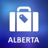Alberta, Canada Detailed Offline Map