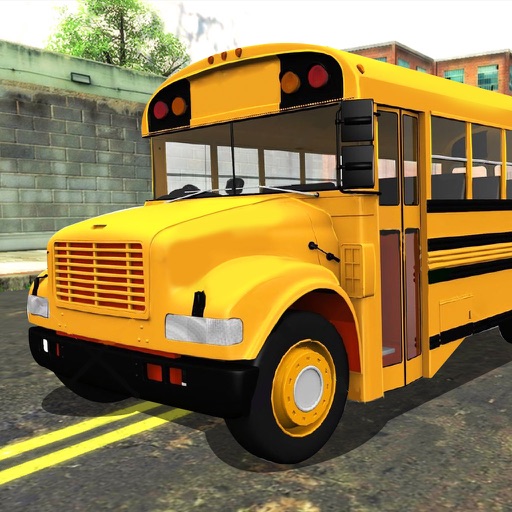 Drive School Bus 3D Simulator Icon