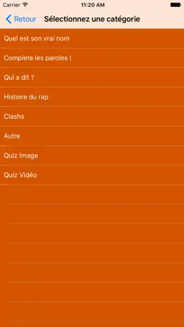 Game screenshot Quiz Du Rap FR apk