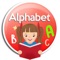 Children can practice to learn alphabets from A to Z  with beautiful flash cards