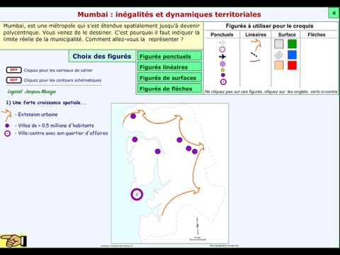 Croquis de géographie : Mumbai : inégalités et dynamiques territoriales screenshot 3