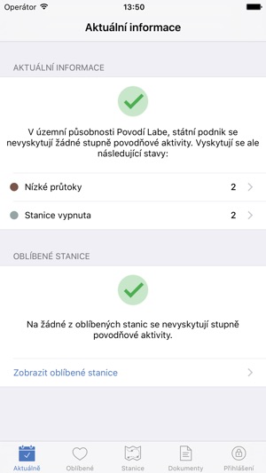 Stavy a průtoky(圖1)-速報App