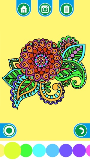 Coloring Books for adults - Mandala , ornament , anti-stress(圖1)-速報App