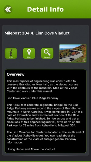 Blue Ridge Parkway Mile-By-Mile(圖3)-速報App