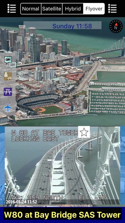 California NOAA Radar and Traffic Camera 3D Pro