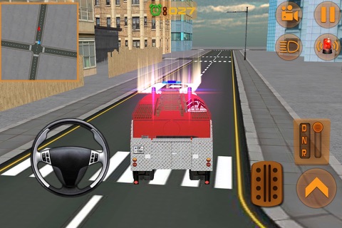FireFighter fighting 3d simulator Truck Driver screenshot 2