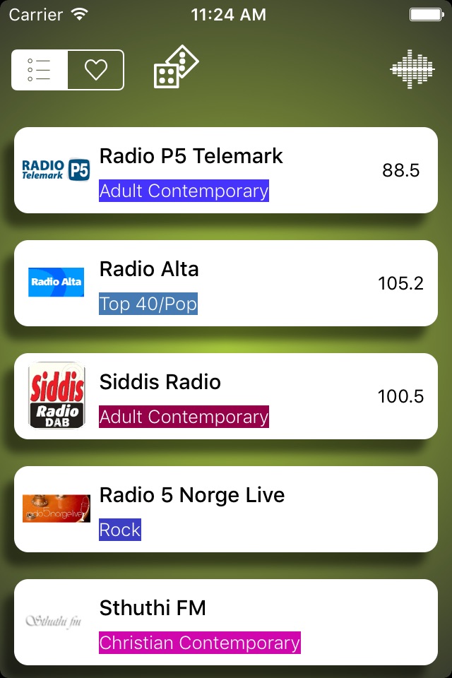 Radio - Radio Norge - Appen gir tilgang til alle de norske Radio GRATIS! screenshot 3