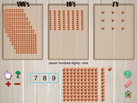Hands-On Math: Bean Sticks screenshot 2