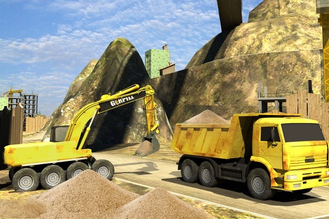 City Construction Euro Truck 3d game Simulator screenshot 3