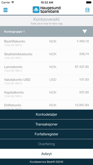 Haugesund Sparebank Bedrift(圖3)-速報App