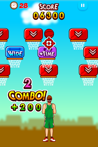 SUPER BASKETBALL SHOOT screenshot 2