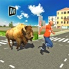 Angry Bison Simulator Attack in City 3D