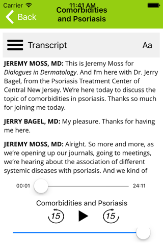 AAD Dialogues in Dermatology screenshot 3