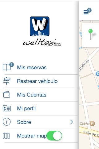 Welltaxi screenshot 2