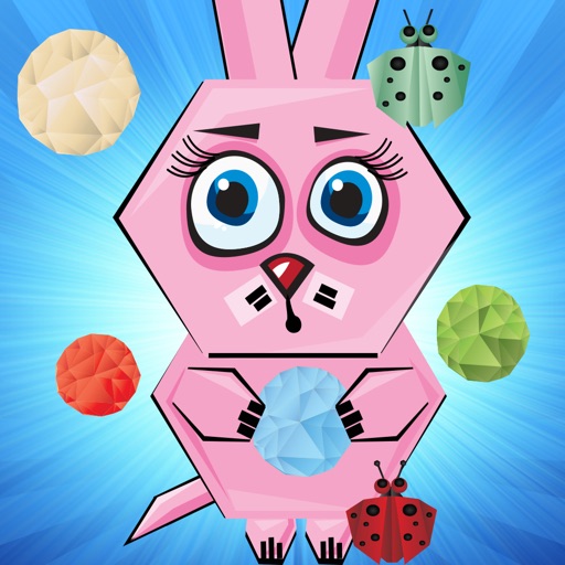 Geometry Bubble Shooting Mania 2016 :New Balls Shooter with Cubic Bunny iOS App
