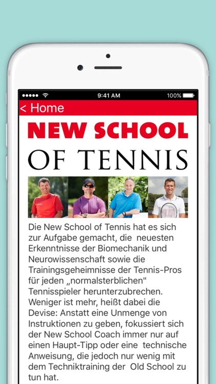 New School of Tennis screenshot-4