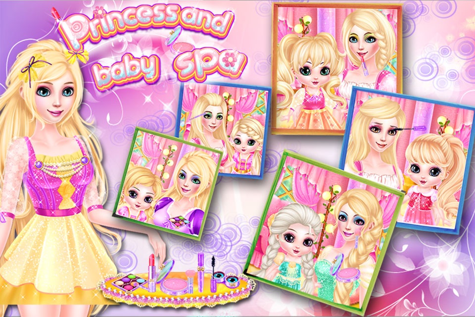 Princess And Baby makeup Spa － makeover screenshot 2