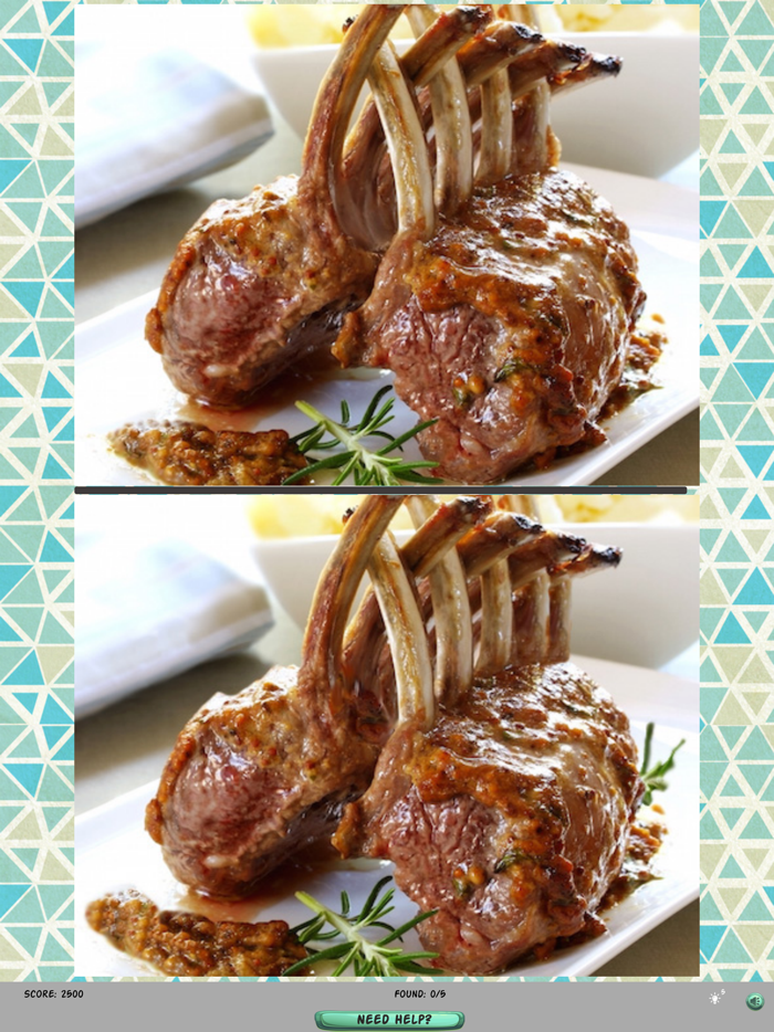 Ultimate Spot The Difference - Yummy Food Pictures