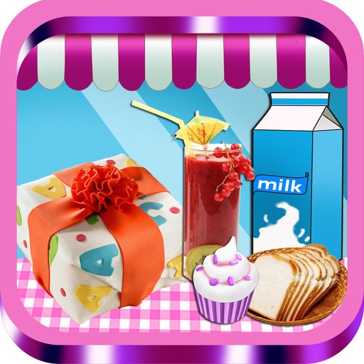 クリームケーキメーカー：子供のジュース,クッキー,パイ,カップケーキ,スムージーや七面鳥＆キャンディベーカリー物語のための調理ゲーム
