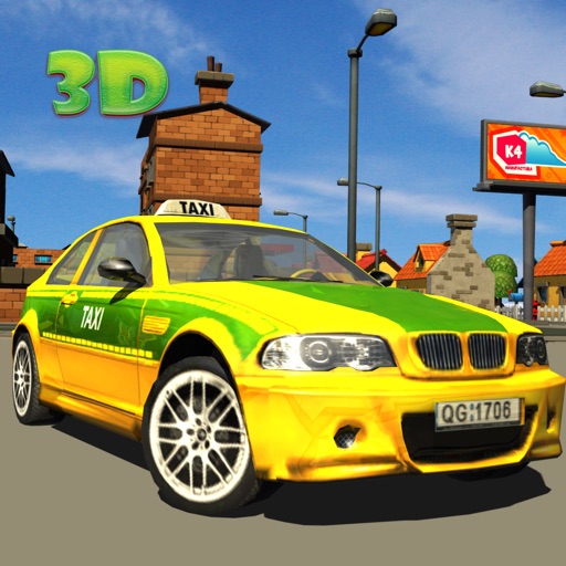 3d Taxi Parking simulator games Icon