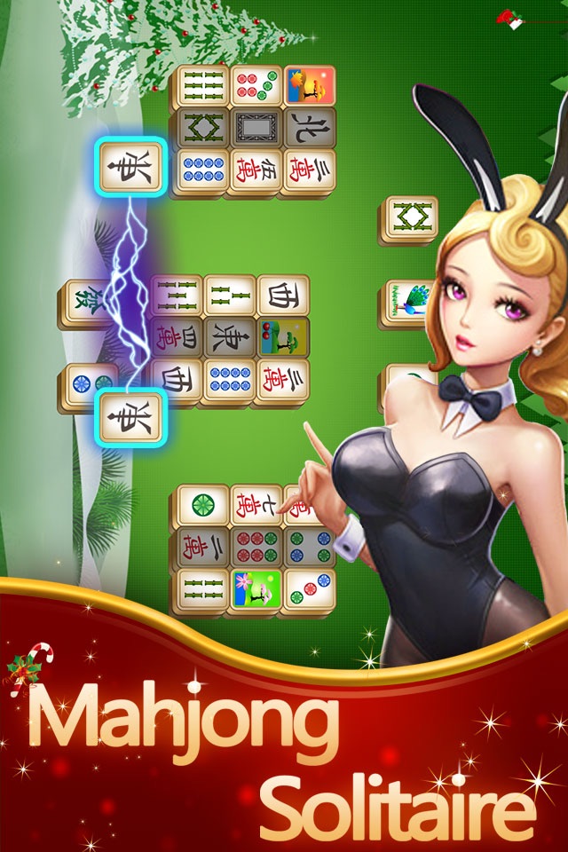 Mahjong Solitaire - Snap Tiles Link Line Up Now App screenshot 2