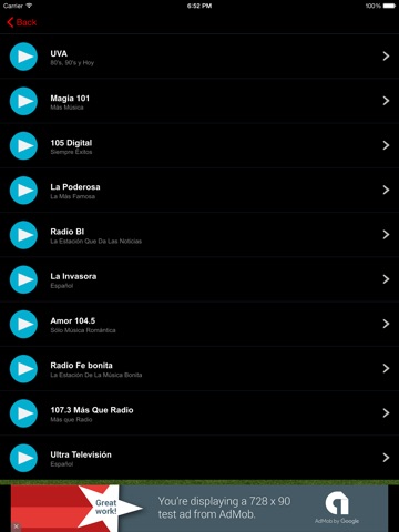 【图】Estaciones de Radios de Mexico Gratis(截图3) 【图】Estaciones de Radios de Mexico Gratis(截图3)