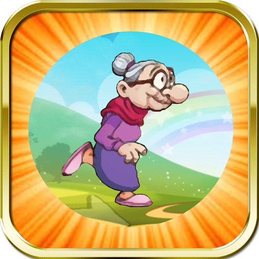 Happy Grandmother: Running Adventure Game for Boys & Girls iOS App