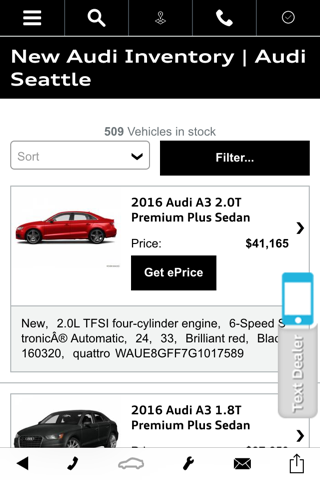 Audi Seattle screenshot 3