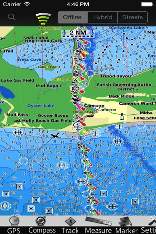 Louisiana GPS Nautical Charts screenshot 3