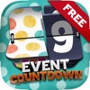 Event Countdown Fashion Wallpaper  - “ Polka Dot ” Free