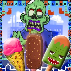 Activities of Zombie Ice Cream Factory Simulator - Learn how to make frozen snow cone,frosty icee popsicle and pop...